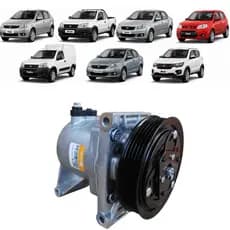 Compressor De Ar Condicionado Para Palio Siena Grand Siena Strada Uno Fiorino Mobi