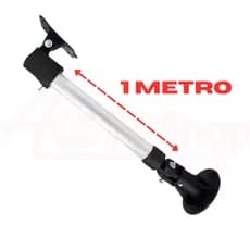 Suporte Prolongador Para Sensor e Câmeras de Segurança de Alumínio 1 Metro | Suporte CFTV