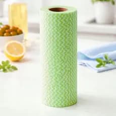 Rolo de Pano Picotados Perfex 50und Multiuso Alta Absorção Reutilizavel 24x30cm