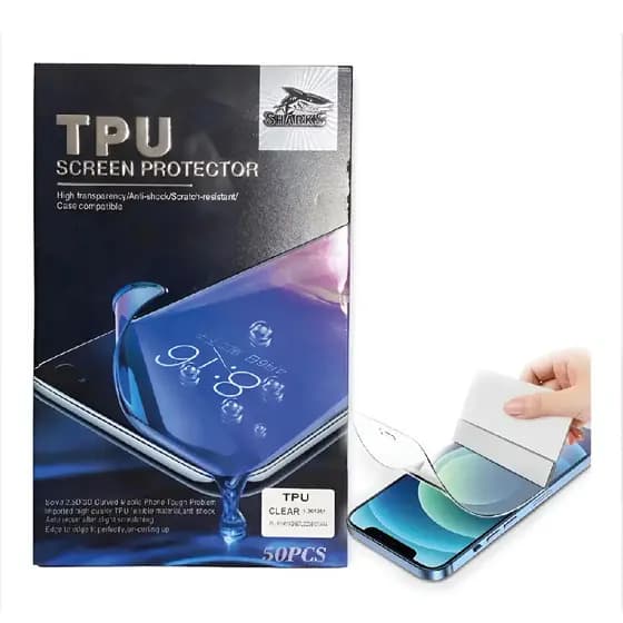 Película Universal TPU para Máquina de Corte | 2.5D Soft Film Curva | Alta Transparência