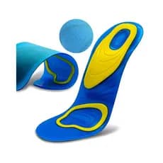 Palmilha Ortopedica Gel Silicone Anti Impacto Esportiva