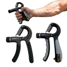 Hand Grip com Contador - Fortalecedor de Pulso de 5 a 60 kg para Praticantes de Esportes
