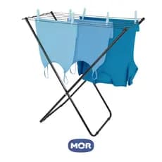 Varal de Chão Slim Mor Suporta Até 20kg