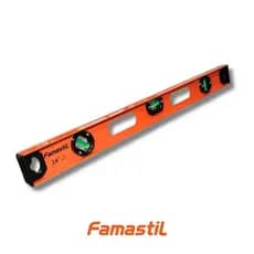 Nível de Alumínio Profissional Magnético 24” (60cm) à 35” (91cm) Bolhas Acrílicas Base Imantada