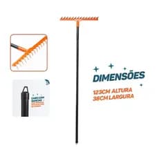 Ancinho Rastelo 12 14 e 16 Dentes Famastil