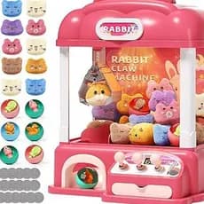 Mini Máquina de Pegar Bichinhos Brinquedo Infantil Com Garra Mini Pelúcia Presente Crianças Diversão