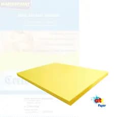 Sulfite Amarelo 180g Color Plus A4 Papel Offset Opaline Diplomata 50 Folhas