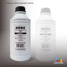 Litro Tinta Corante Kora Ink-Jet 1 Litro – Compatível com L355 L375 L395 L495 L3110 L3150 L3250 L4150 L4160 EcoTank