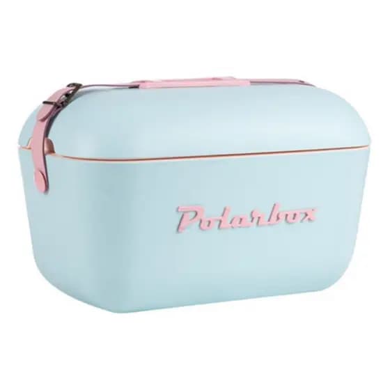 Cooler Caixa Térmica Camping Polarbox Retrô Com Alça Caixa Térmica Camping Vintage 20 Litros