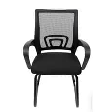 Promoção!! Cadeira Ergonômica De Base Fixa - Preta