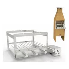 Churrasqueira Infinity Grill 4 Espetos 127/220v Direito
