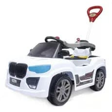 Carrinho Passeio E Pedal Bm Car Branco Maral Branco