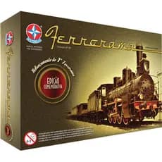 Brinquedo Ferrorama Xp 100 Estrela Trilho Com Curva E Vagoes