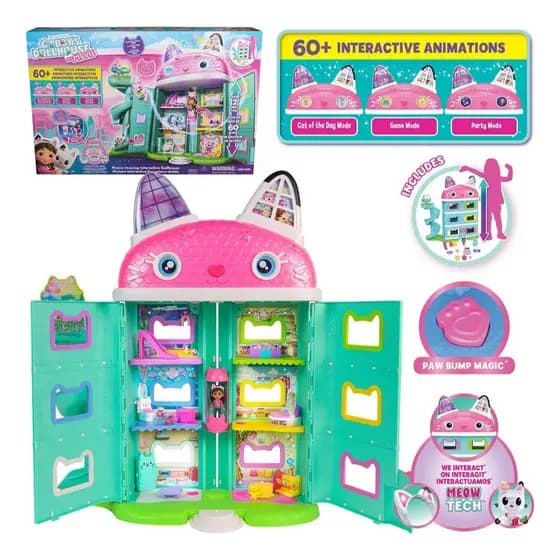 Casa da Gabby Deluxe com Som Gabby's  Dollhouse Filme, Sunny