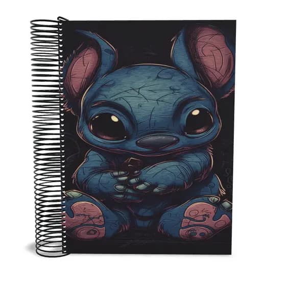 Caderno Universitário 1 Matéria Stitch universitário AB