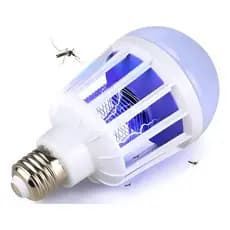 Lâmpada Mata Mosquito LED Repelente Elétrica Luz Noturna E27 15W