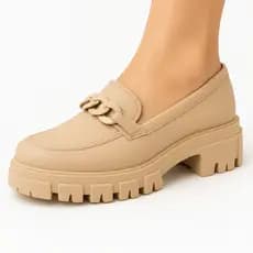 Mocassim Feminino Tratorado Casual Leve Macio e Sofisticado