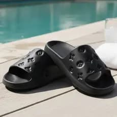 Papete Slide Chinelo Confortável Leve Sandália Nuvem Estilo Moderno Para Dia a Dia