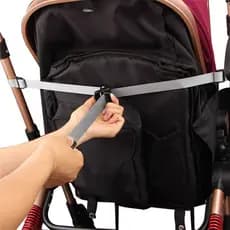 Cinta Ajuste Ajustável Carrinho Bebê Fivela Nylon Espessada Acessórios Guarda Chuva 130cm Seguro
