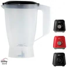 Copo Clean Translúcido com tampa. Compatível ao Liquidificador WALITA PROBLEND (TAMPA PRETA)