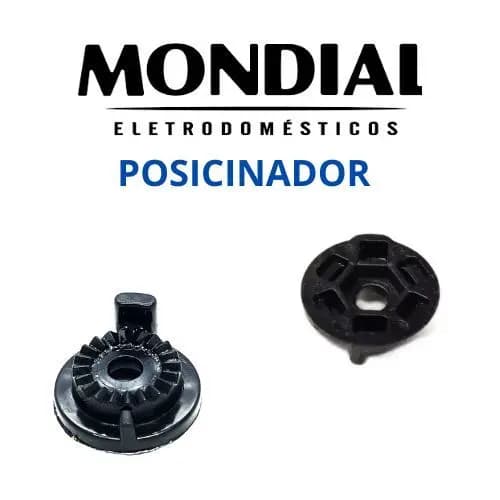 Posicionador trava do pescoço ventilador mondial 30cm/40cm/ preto original