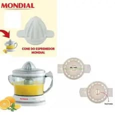Cone Para Espremedor Compátivel com MONDIAL - BRANCO - Todos os modelos