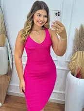 Vestido de Alcinha em Modal Moda Feminina