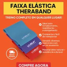 FAIXA ELÁSTICA THERABAND Live Up Sports