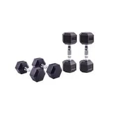 kit Halter Hexagonal — Peso de Qualidade para Treinos de Força e Resistência