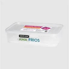 Porta Frios com Divisórias com Acessório que Vai à Mesa 2,3L - Organizador de Alimentos