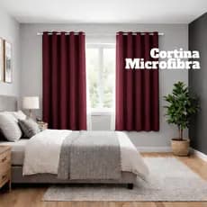 Cortina Para Sala Quarto Cozinha Janela Decoração Tecido Liso Fácil De Lavar Qualidade