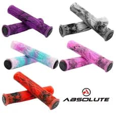 Manopla Punho Absolute BMX 3 Tipo Gios GI058 Colorida do Grau Roxa Rosa Branca 160mm Wheeling