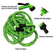 Novo estilo 3 vezes tubo de água telescópico tubo de água de jardim pistola de água de alta pressão jardim lavagem de ca