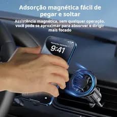 Untoom Magnetic Suporte Do Telefone Com Clipe De Ventilação Ar Para Carro Compatível O MagSafe Ímã