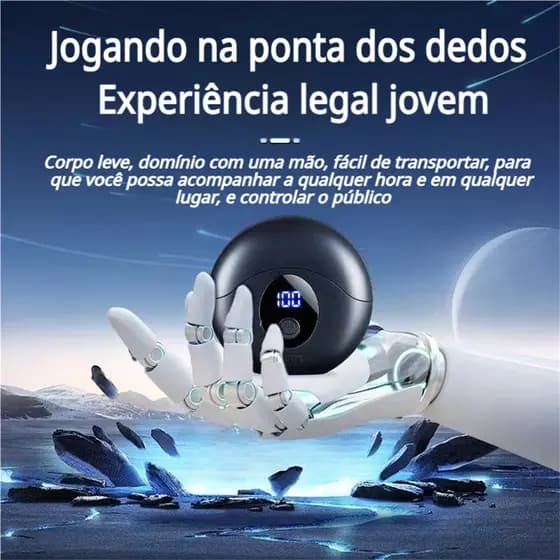 Barbeador Portátil p/ Homens - À Prova D'água - Carregamento USB