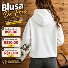 0703 ELE Blusa De Frio blusa manga longa feminina NUnissex  alta qualidade oversize Blusa branca oversize