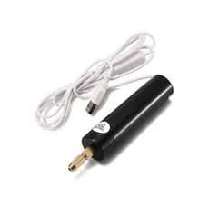 Kit de Mini Broca Elétrica Manual 5V USB: Portátil, Rotativa e Ideal para Jóias de Resina!
