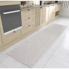 Passadeira Cozinha 1,50 x 0,45 Tapete 100% Algodão Premium Lavável na Máquina