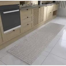 PASSADEIRA PARA COZINHA 100% ALGODÃO DIVERSOS TECIDOS 0,45X2,00m TAPETE ARTESANAL