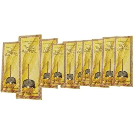 Incenso Ananda Palo Santo 10 Caixas Com 9 Bastões Cada