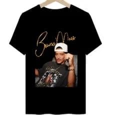 Camisa Moda Unissex Moda Oversized Bruno Mars Cantor Lançamento 2024 Envio Rapido