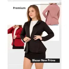 Blazer Infantil Juvenil Menina Alfaiataria Confortável