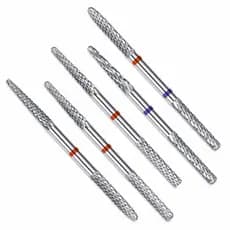 Acessórios para Máquinas de Polimento Elétrico com Broca de Pregos de Cabeça Dupla em Liga de Aço Tungstênio (S28)