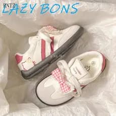 Sapatos de Tênis Hello Kitty para Estudantes de Moda para Mulheres Novos Versáteis com Sola Grossa Bonitos Sapatos Espor