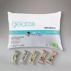 Travesseiro Gelatto Altenburg Antialérgico Suporte Firme Refrescante Toque Gelado Macio Lavável