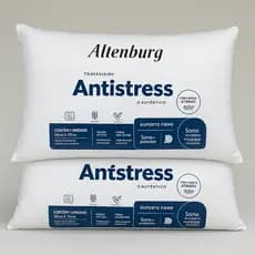 Kit C/2 Travesseiros Altenburg Antistress Tech 0,50x0,70m