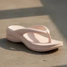 Chinelo Feminino Ortopedico Tamanco Anabela Conrtável Microexpandido Nuvem Macio Rasteira Esporao