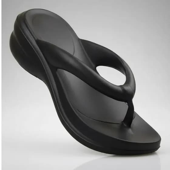 Chinelo EVA Feminino Nuvem Anabela Ortopédico Super Leve e Confortável Tamanco Sandalia Esporao