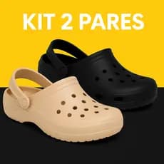 Kit Chinelo Micro Babuche Papete Nuvem Leve e Confortavél