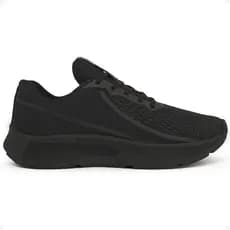 Tênis MV3 Sport Esportivo Casual Preto Leve Confortável Para Caminhada Academia Dia A Dia